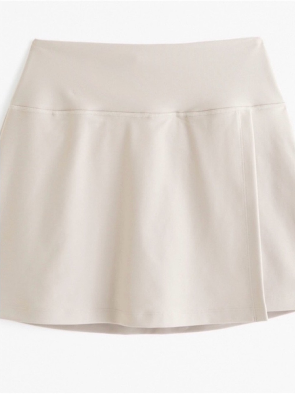 Abercrombie & Fitch Cream Mini Skirt